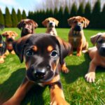 Winners of the RCMP Name the Puppy contest 2025