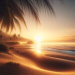 Couple enjoying a romantic vacation together
