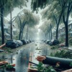 Power lines downed by severe storm in Ontario