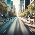 Street sweeping in Calgary during spring cleaning season