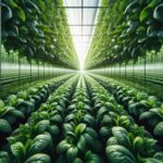 Fresh vegetables from local farms in a market setting