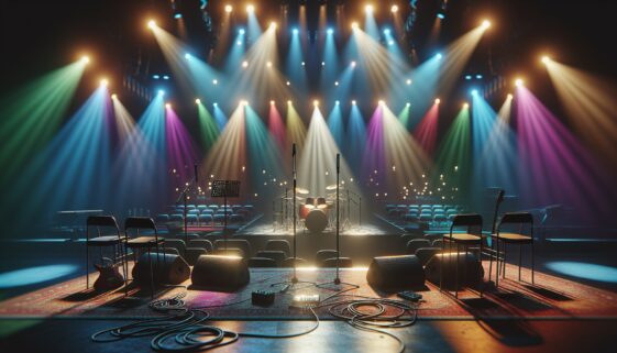 The Who performing live during their reunion concert