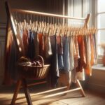 Young adult caring for clothes to make them last longer