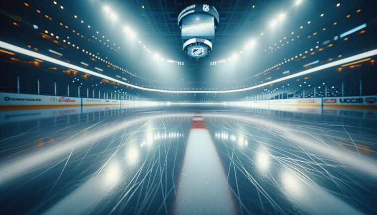 Toronto Maple Leafs players celebrating after a game