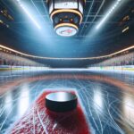 Toronto and Ottawa players in action during playoff game