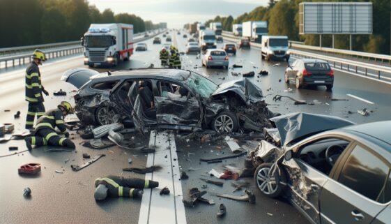 Scene of tragic accident in New Jersey involving a child