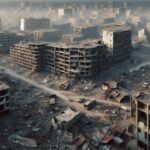 Illustration of Ukraine-Russia ceasefire negotiations