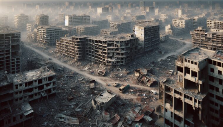 Illustration of Ukraine-Russia ceasefire negotiations