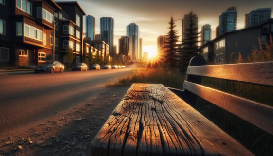 Image depicting urban safety issues in Edmonton
