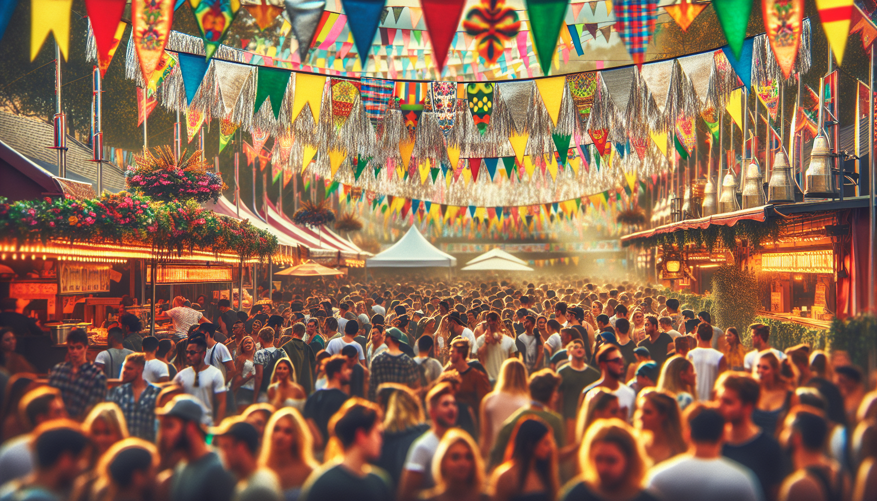 Vancouver festival scene after tragic incident