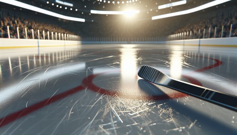 Vegas Golden Knights celebrating a playoff victory