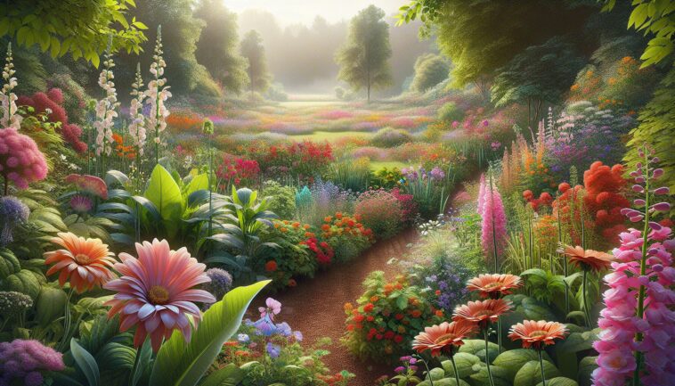 Colorful Proven Winners plants enhancing a garden