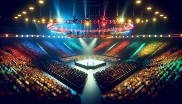 Immagine di WrestleMania 41 con l'azione sul ring
