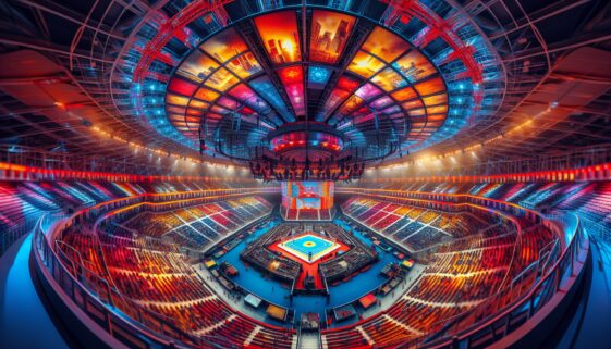 Immagine di WrestleMania 41 con atmosfera vibrante a Las Vegas