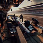 Alex Palou celebrates his victory at the 2025 Indy 500