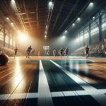 Caitlin Clark and Angel Reese competing in WNBA game