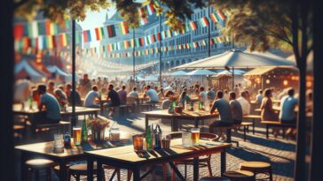 Calgary street festival with enhanced security measures
