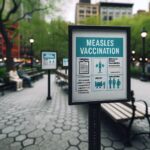 Infographic on Canada's measles elimination challenges