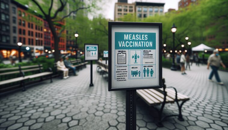Infographic on Canada's measles elimination challenges
