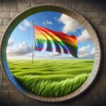 Pride flags displayed in various cities challenging flag laws