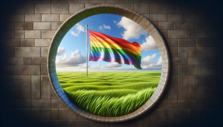 Pride flags displayed in various cities challenging flag laws