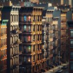 Visual representation of rent-stabilized apartments in NYC