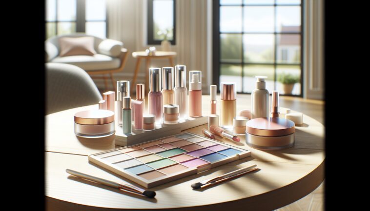 Lightweight makeup products for summer heat