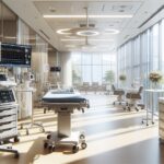Brain-dead pregnant woman on life support system