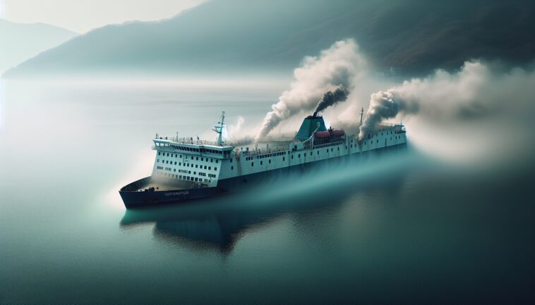 Former BC Ferries ship on fire near Mission, B.C.