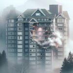 Firefighters responding to a hotel fire in Vancouver