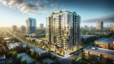Young adults exploring Canadian real estate options