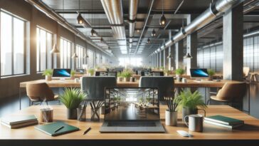Young professionals discussing workplace health concerns