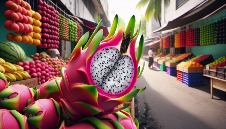Vibrant dragon fruit showcasing its health benefits