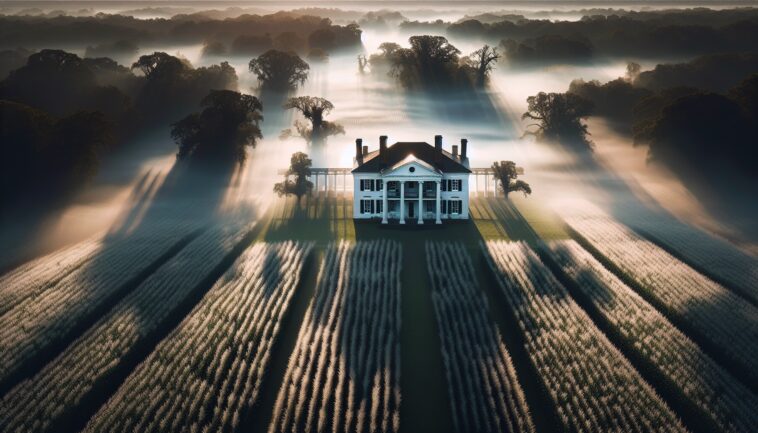 Nottoway Plantation fire aftermath in Louisiana