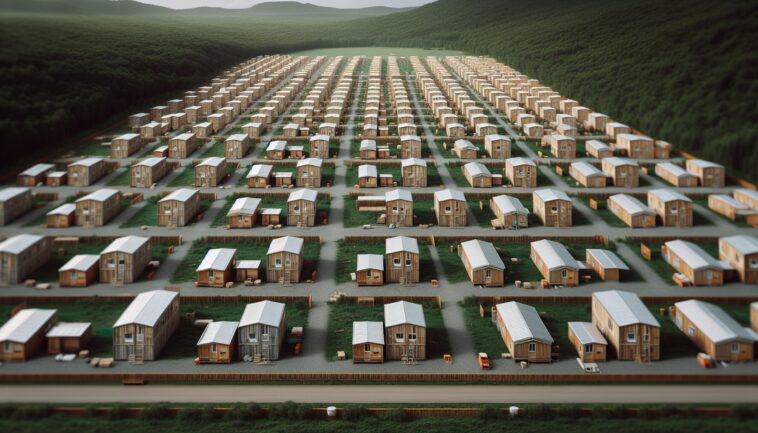 Transforming worker camps into homes for the homeless