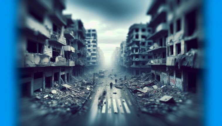 Image depicting the humanitarian crisis in Gaza