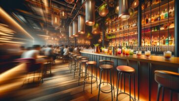 Scene from the Jack Astor's bar fight incident