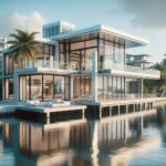 Stunning architectural gem by the waterfront in Golden Beach