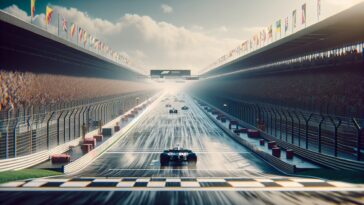 Immagine del Miami Grand Prix 2025 con auto da corsa