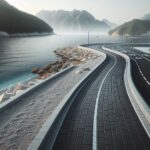 New cycling and pedestrian path in Vancouver