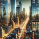 Vibrant tech scene in New York showcasing innovation.
