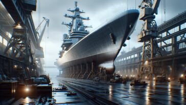 Failed launch of North Korea's new destroyer ship