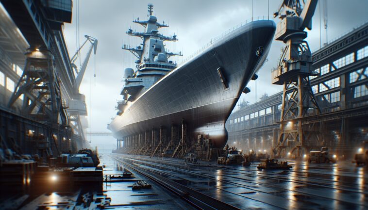 Failed launch of North Korea's new destroyer ship