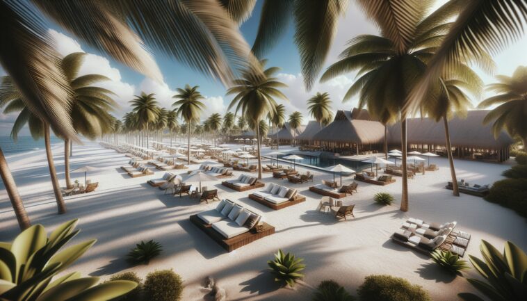 Palm Tree Beach Club opening event in Las Vegas