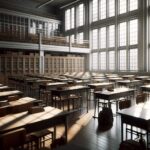 West Point cadets in a classroom discussing military education