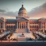 Richmond City Hall with forensic audit documents