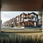 A young couple looking at starter homes for sale
