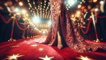 Celebrities walking the red carpet at the 2025 ACM Awards