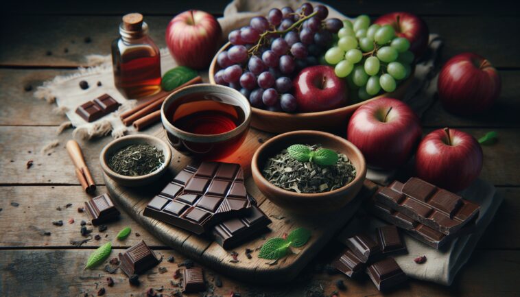 Delicious heart-healthy sweet treats on a table