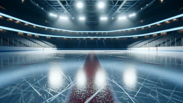 Toronto Maple Leafs players during playoff game